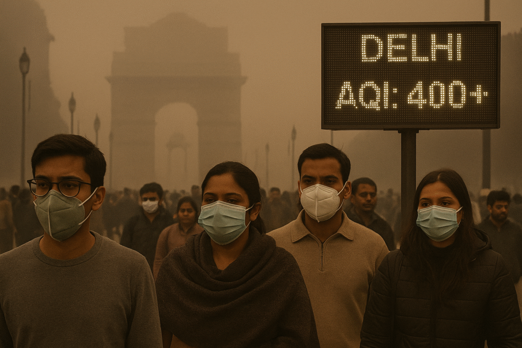 Aircraft Seeds Clouds in Delhi to Induce Rain, Clear Toxic Air