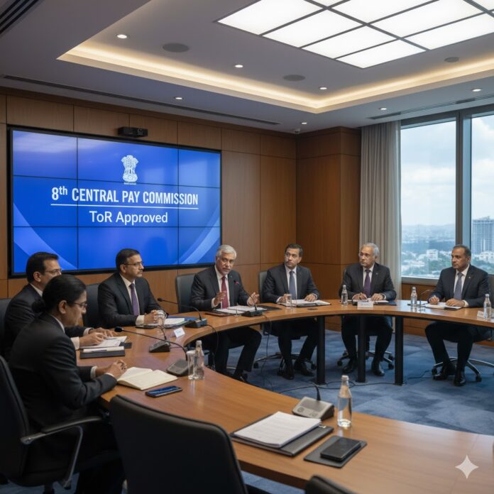 Govt Approves ToR for 8th Pay Commission; Recommendations in 18 Months Govt Approves ToR for 8th Pay Commission; Recommendations in 18 Months