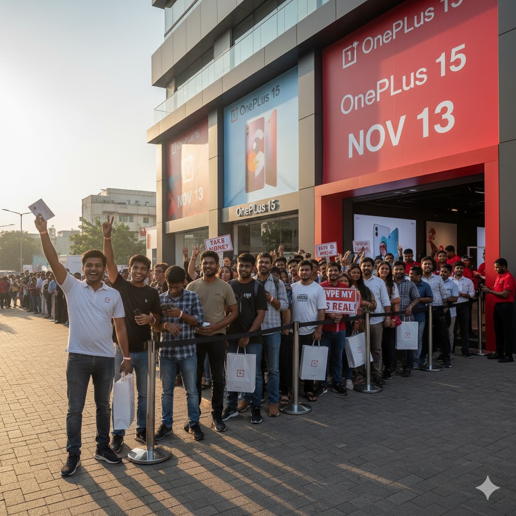OnePlus 15 India Launch – Snapdragon 8 Elite Gen 5, Nov 13
