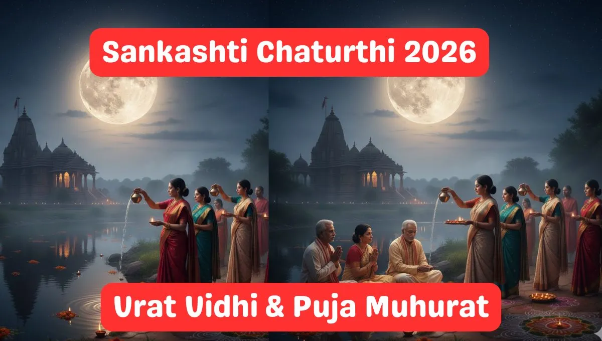 Moonrise time today Sankashti Chaturthi 2026