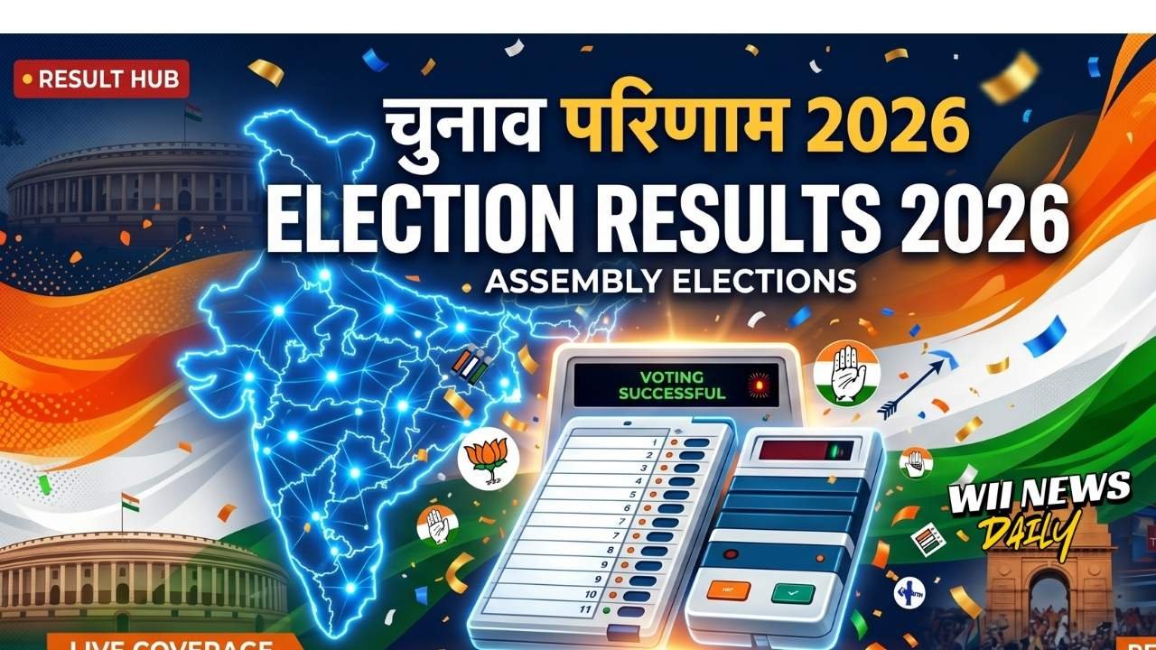 ECI Election Results 2026 Assembly West Bengal Kerala Tamil Nadu