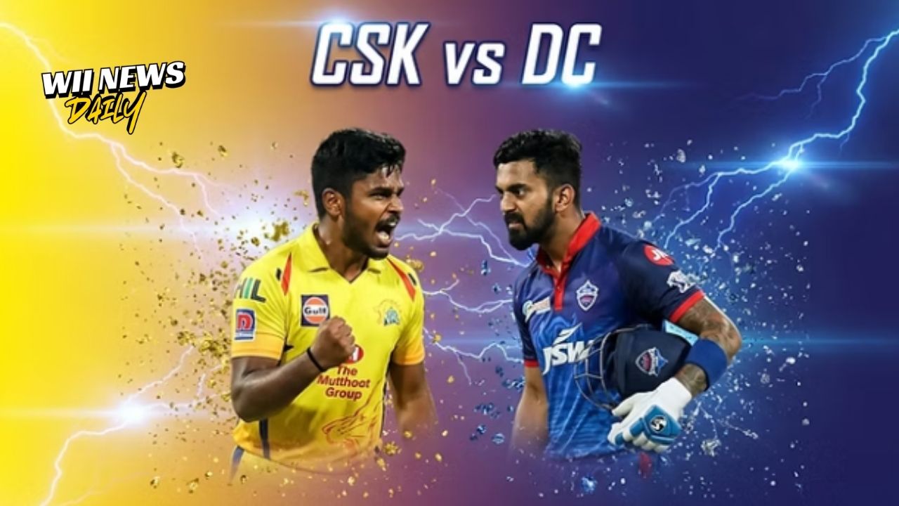 CSK vs DC IPL 2026 Match Result Chennai Super Kings Win Sanju Samson