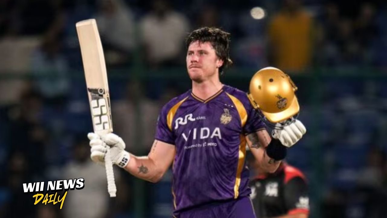 DC vs KKR IPL 2026 Match Result Kolkata Knight Riders Win Finn Allen Century
