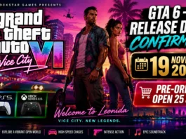 GTA 6 Release Date 2026: 25 June से Pre-Orders, 19 November को Launch — Cover Art Reveal! GTA 6 Release Date 2026 Pre Order November 19 Launch Rockstar Cover Art