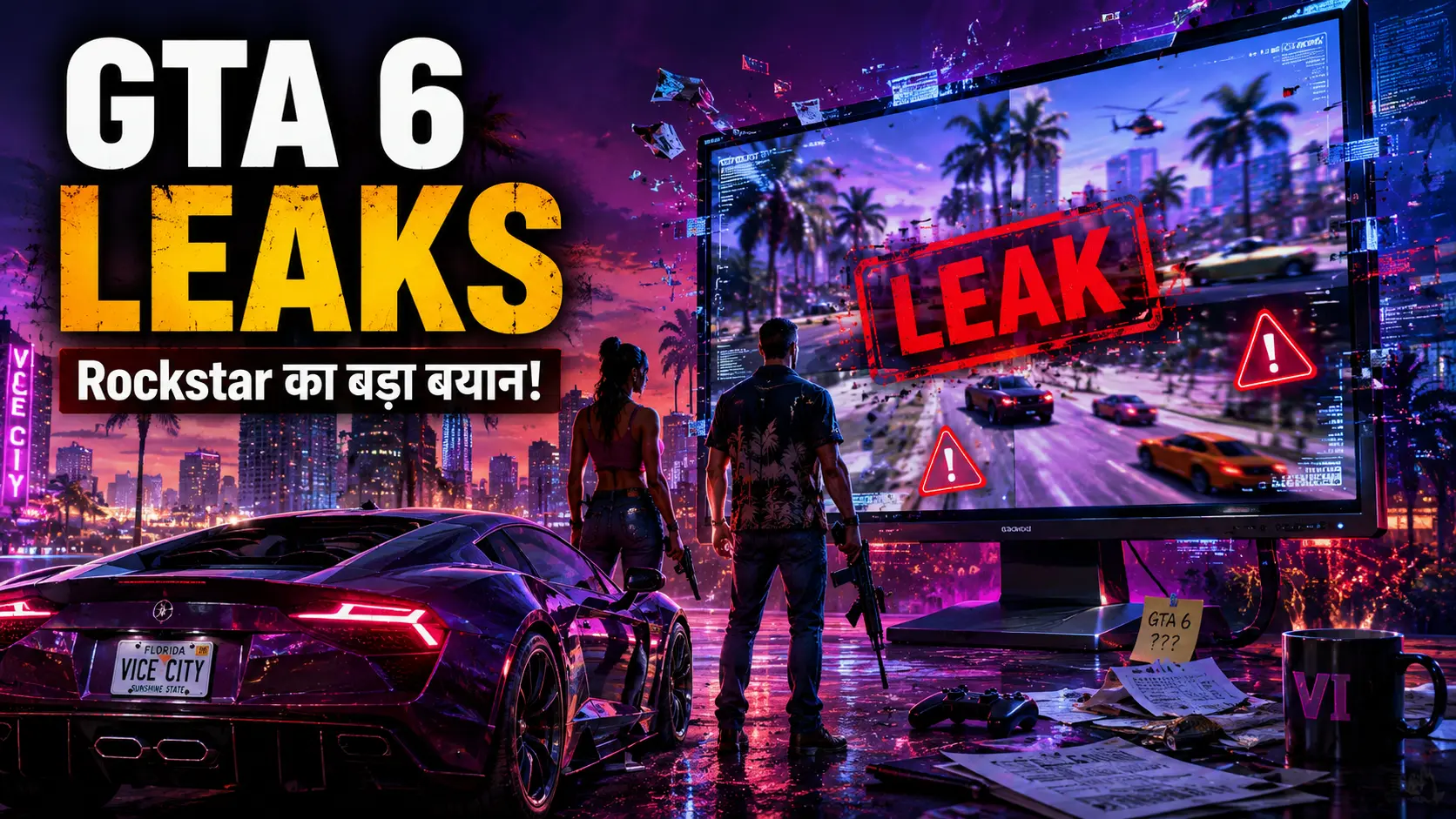 GTA 6 Leaks पर Rockstar Games का बड़ा बयान