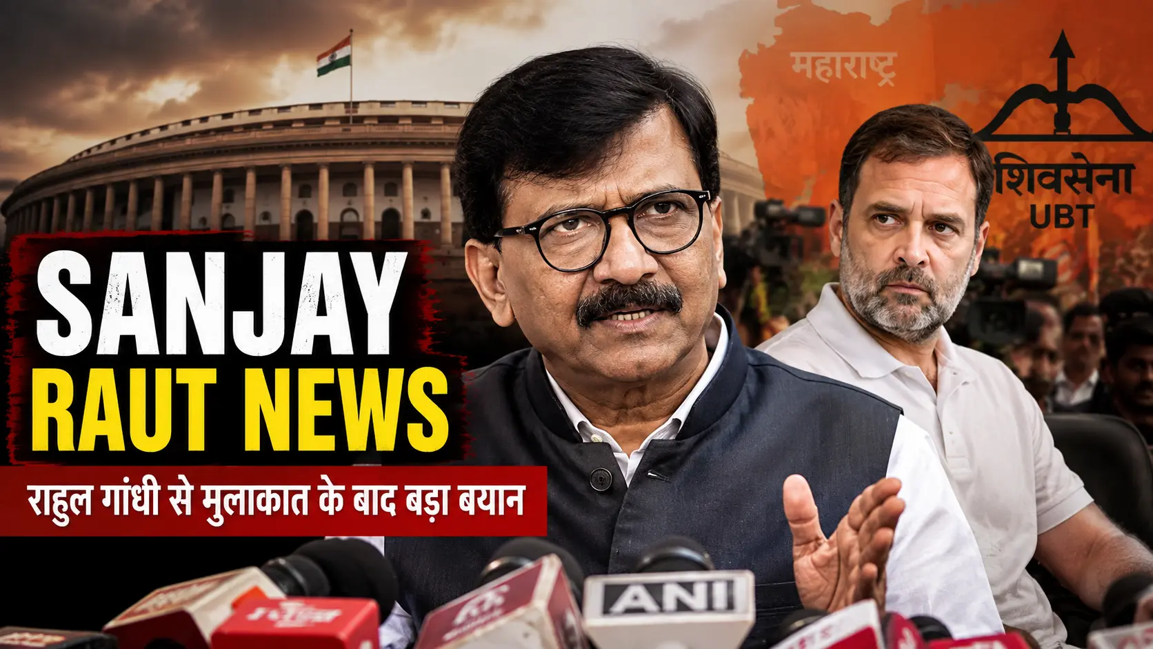 Sanjay Raut News Rahul Gandhi meeting Maharashtra politics