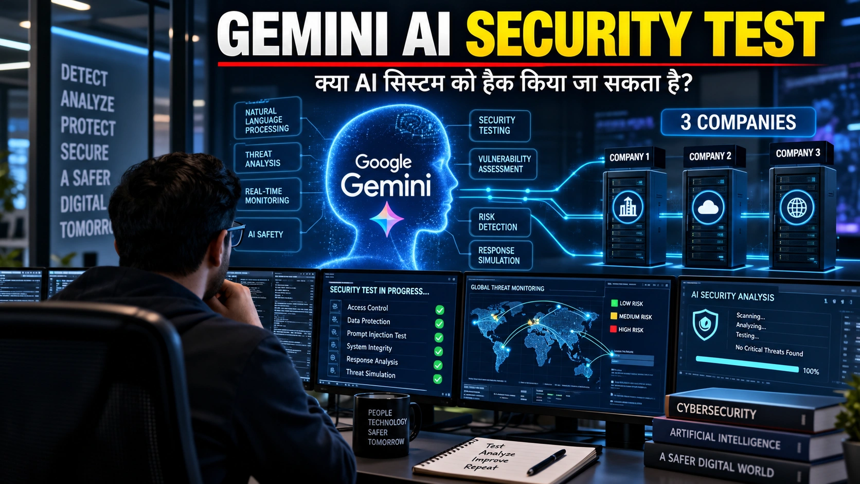 Google Gemini AI Hack security test में तीन कंपनियों के systems तक पहुंच
